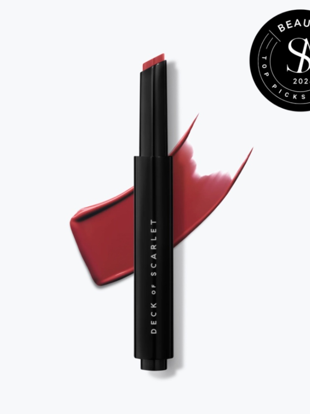 Deck of Scarlet Threeway Solid Lip Oil in Coral Rose